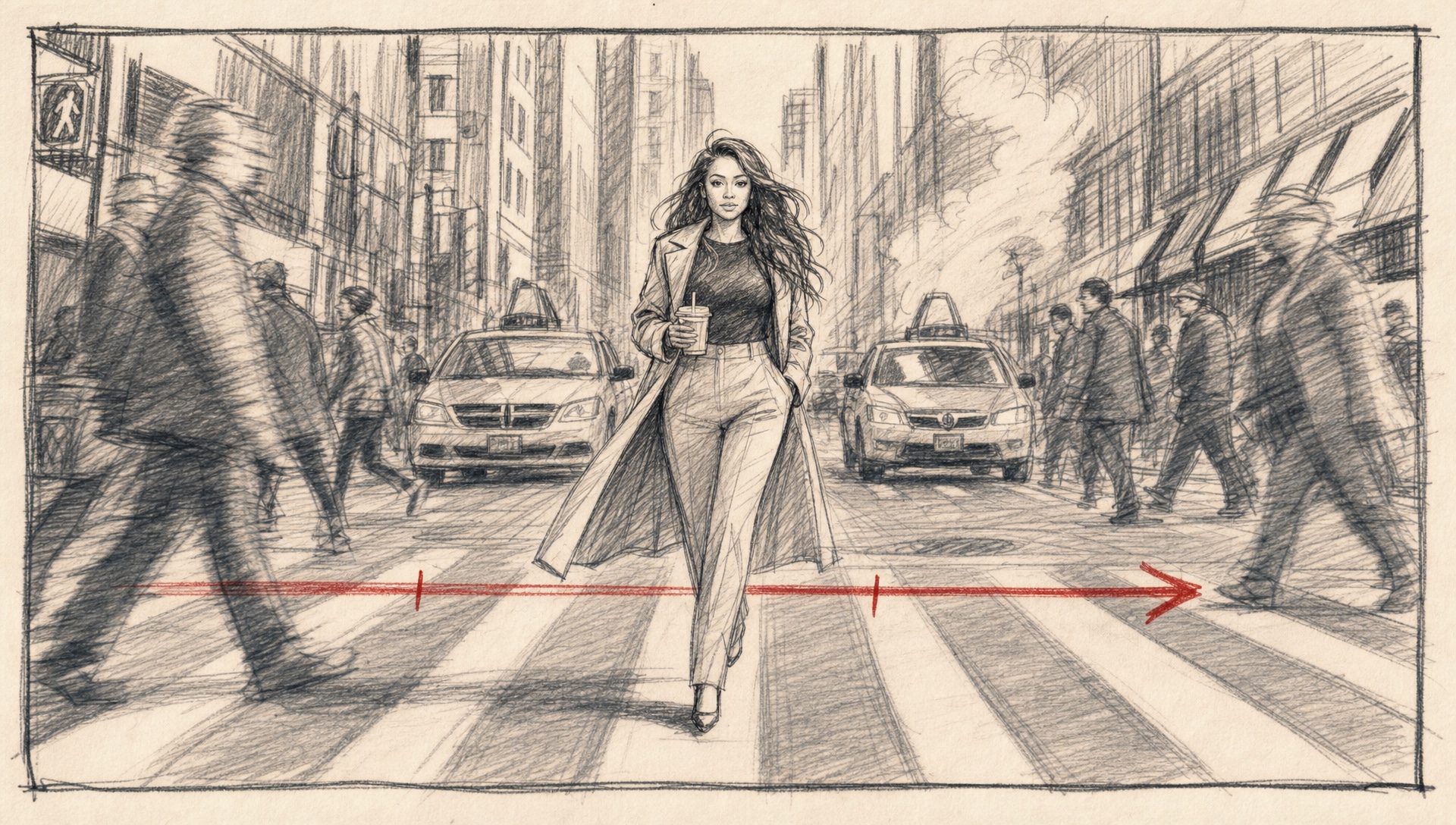 Panel 03, the passage of time