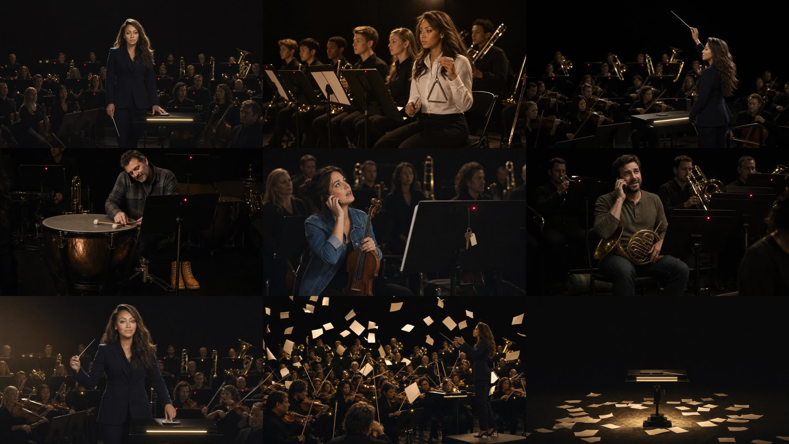 Version R, The Silent Orchestra board